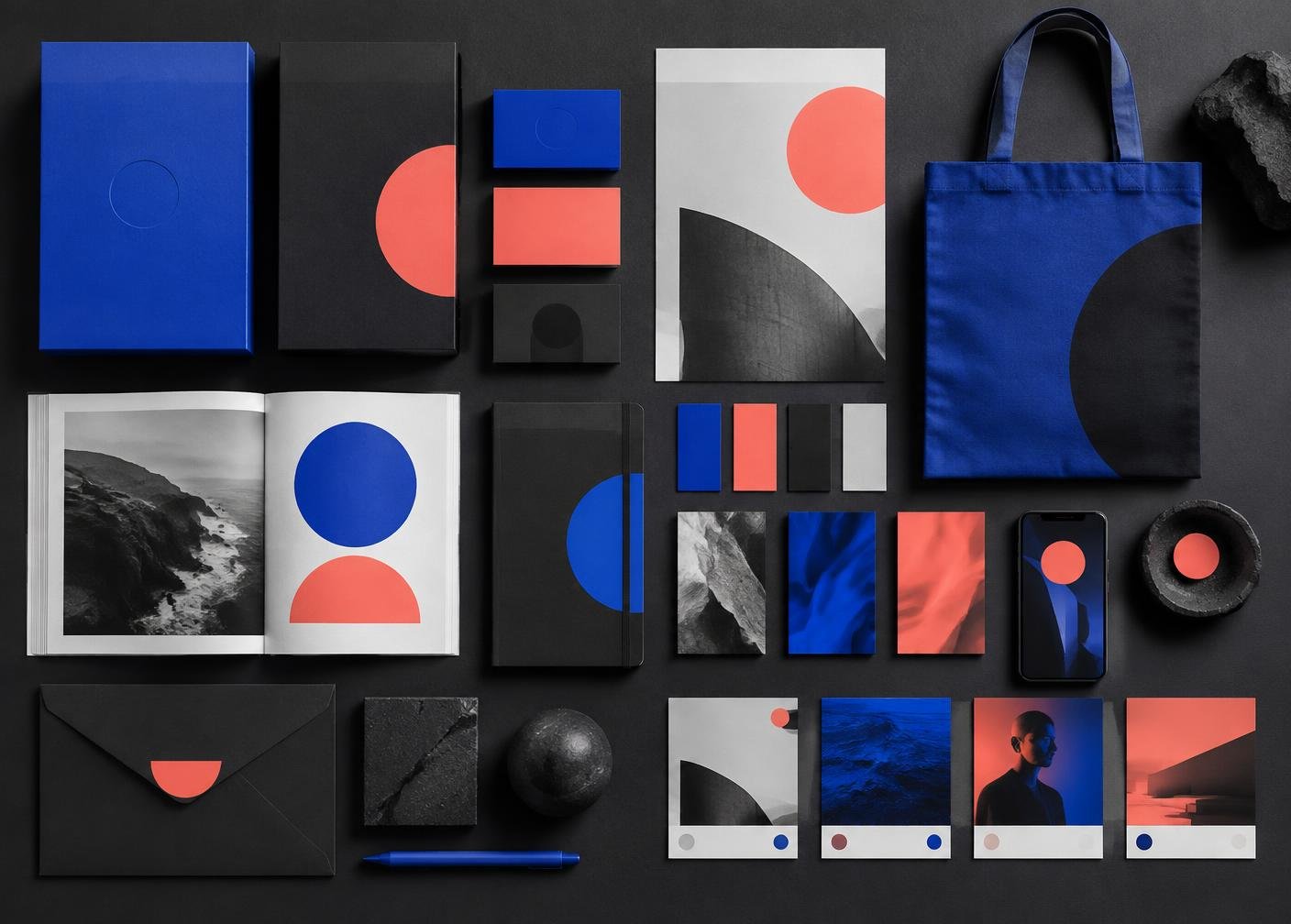 Modern Brand System project mockup